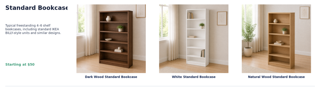 02 standard bookcase