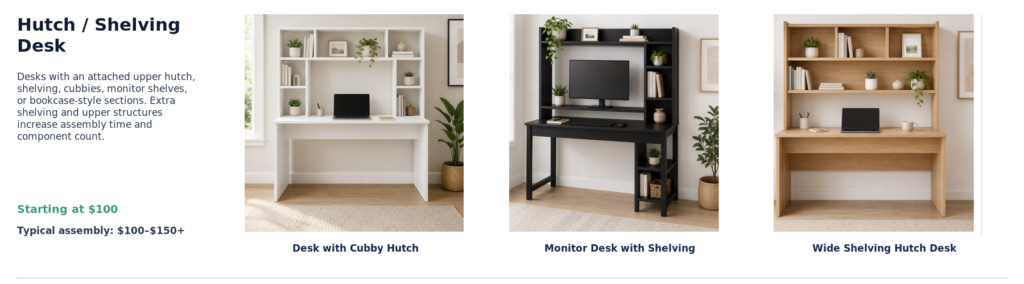04 hutch shelving desk