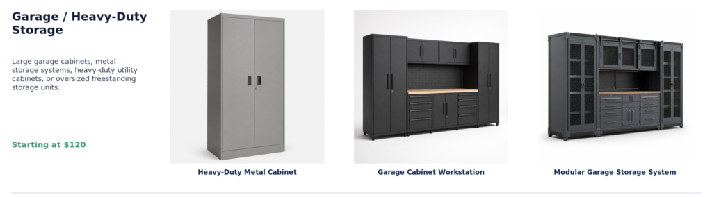 05 garage heavy duty storage