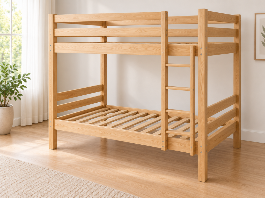 bunk bed wood ladder
